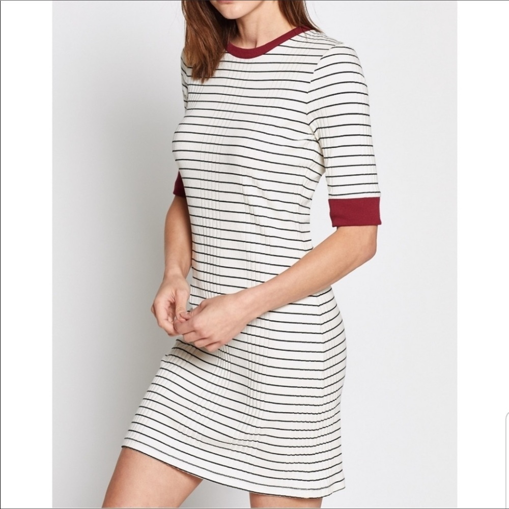 Joie - Tralena Striped T-Shirt knit Dress